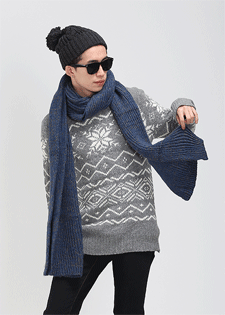 스노우 플레이크 knit(3color)