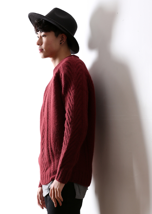 앙고라 피셔맨 knit(3color)